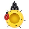 5.4cm Diameter Flower Pot Decor Ladybug Shaped Smoothing Surfaces Iron