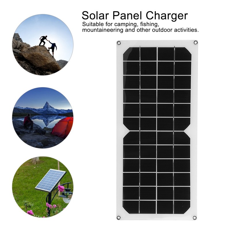 10W 12V Waterproof Monocrystalline Solar Panel Flexible Solar Panel for