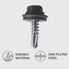 Pack of 150 Metal Roofing Screws 4.8 x 19 mm