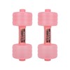 2Pcs Water Filled Dumbbells Weight Dumbbells Adjustable Body Shaping Gym