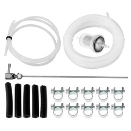 Copgge Diesel Heater Fuel Tank Standpipe Pick Up Inline Fuel Filter Fuel Pipe Line Hose Clip Auxiliary Fuel Tank Stand Pipe fits for Eberspacher Webasto Parking Heater, for Chinese diesel heater