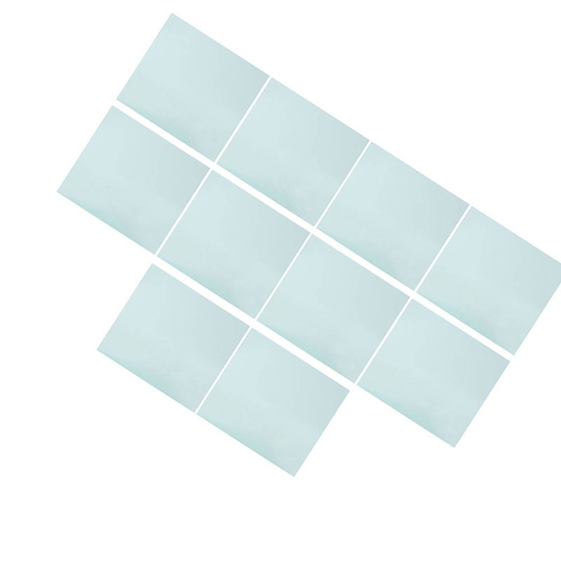 10Pcs 138x122mm Welding Helmet Transparent Protective Plate Spare Lens Industrial