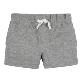 Gerber Baby Boy's Toddler 3-Pack Pull-On Knit Shorts, Gray & Black, 0-3 Months