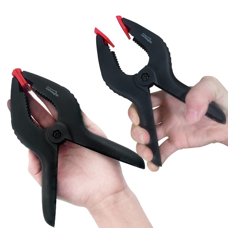 Plastic Spring Clamps, 6 Inch Extra Strength Work Clips, Heavy