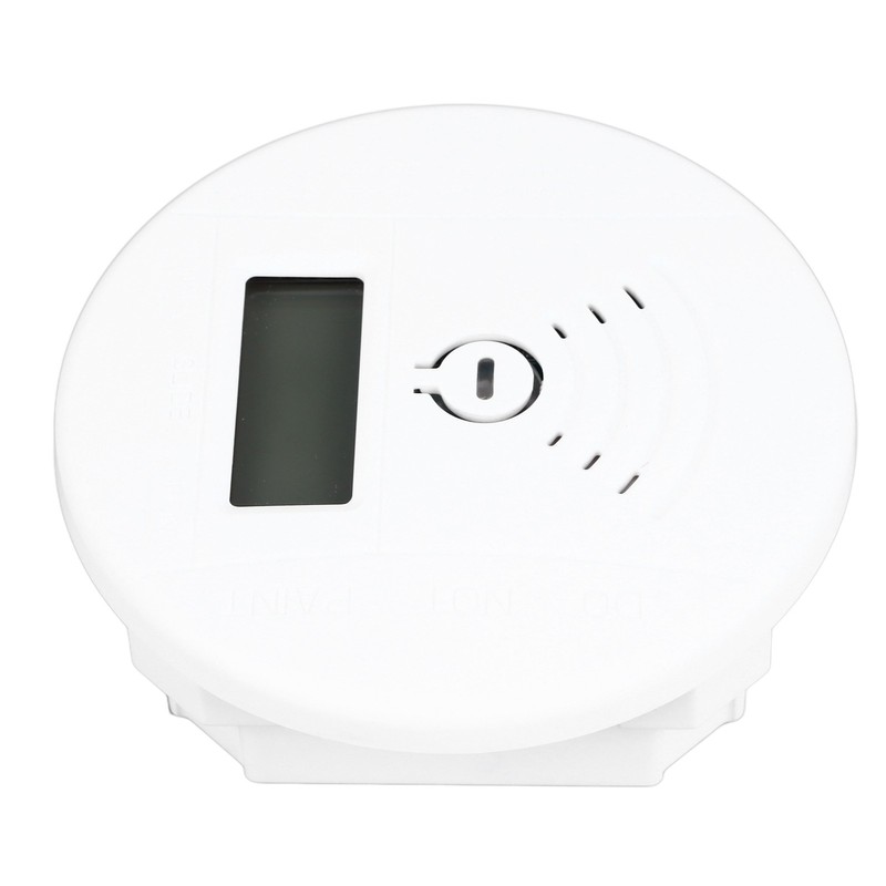 CO Detector Battery Operated Audible and Visual Mini CO Alarm