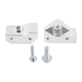 muge racing Knock Sensor and Hardnesses Relocation Bracket Kit Fits for GM LS Gen III Engines LS1 LM7 LR4 LQ4 LS6 L59 LQ9 LM4, Replace# 551216-KN30, Aluminum