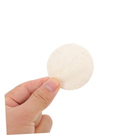 TOVINANNA 36pcs Loofah Slices Face Buffer Exfoliator Facial Scrub Pads Facial Loofah Pads Face Loofah Beige