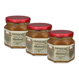 Honeycup Mustard - 8 Ounces (Pack of 3)