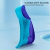 2pcs Swim Fins 2 Colour Blue Silicone Anti Slip Swimming
