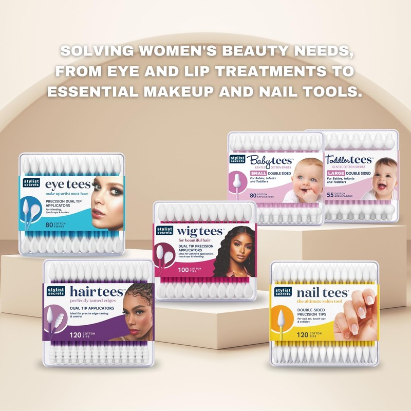 Fran Wilson EYE TEES COTTON TIPS 80 Count (3 PACK)