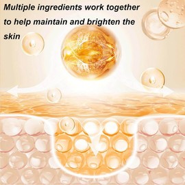 Brightening Serum Stick for Dull Dry Skin Easy to Apply Even Skin Tone Brighten Facial Radiance Smooth Fine Lines