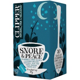 Clipper Organic Snore and Peace Tea 20 Bags 30g (Enveloped)