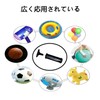 Ginhkok 12点 セットセット 空気入 りボールポンプ 軽量 小型 収納便利 （サッカー、バスケットボール、バレーボール、水球、エアクッション、浮き輪、ラグビーなど）多機能 軽量