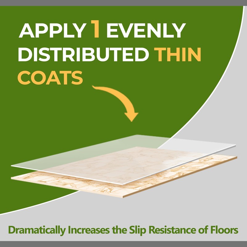 GlazeGuard Plus Satin Anti Slip-Floor Coating Sealer (1 Qrt Pro-Grade