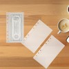 SHINEOFI A6 Binder Dividers with 5 Clear Pp Pocket Pages