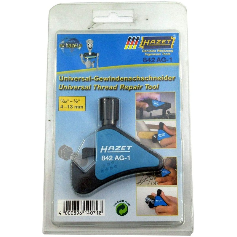 Universal thread regroover Hazet Thread type 4-13 mm (5/32" -