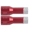 2Pcs Hole Saws Bit Diamond M14 Female Thread Angle Grinder
