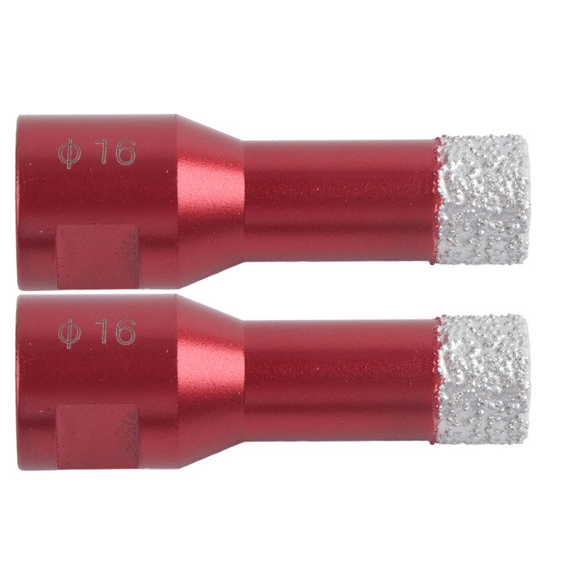2Pcs Hole Saws Bit Diamond M14 Female Thread Angle Grinder