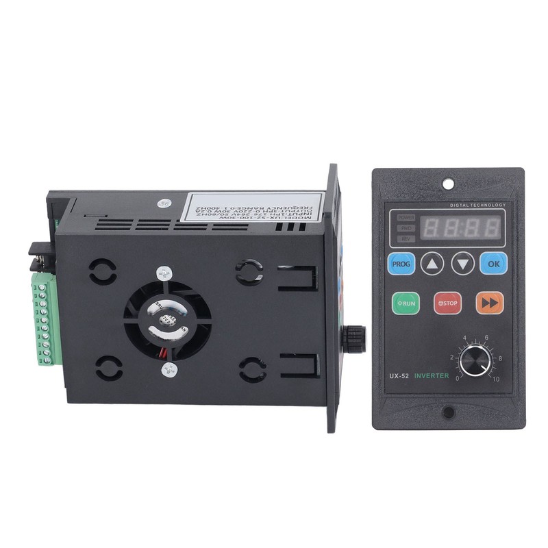 30W Frequency Converter LED Digital Mini Motor Inverter 1PH 176‑264V