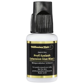 MilleniumHair Quick Dry Eyelash Glue for False Eyelash Extension 10g (Black)