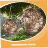 BESPORTBLE 3pcs Hummingbird Nesting Material Holder for Birds for Outdoor