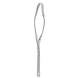 Hubbell Wiring Systems 02216002 Kellems Tin-Coated Bronze Light Duty Service Drop Grip, Single Eye, Closed Mesh, Single Weave, 290 lbs Breaking Strength, 0.29"-0.37" Cable Diameter