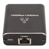 Ethernet Splitter RJ45 Network Port 1 to 2 Port Aluminum