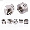 5 PCS Camera 1/4"-20 to 3/8"-16 Reducer Bushing Convert Screw Adapter for Monopod, Tripod, Ballhead, Stand and Video Light DSLR SLR