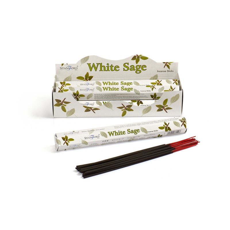 Stamford White Sage Incense Sticks, 100 Count