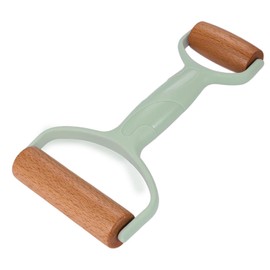 QZKJQDD Rolling Pin, Rolling Pin, Wooden Rolling Pin, Small, Rolling Pin, Small, Rolling Pin, Wood, Rolling Pin, Suitable for Baking and Cooking in the Home Kitchen (1 Piece - Light Green)