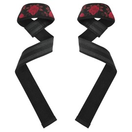 Correas góticas de levantamiento de pesas de 26 pulgadas, antideslizantes, para levantamiento de pesas, culturismo, entrenamiento de fuerza, accesorios de gimnasio para hombres