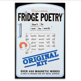 TMS Fridge Poetry | Magnetic Words - Novelty Words, Gift, Present, Poem, Muse, Magnet (Original I)
