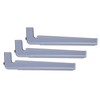 Bohning Replacement Arms for The Tower Jig-Straight Arms, Grey