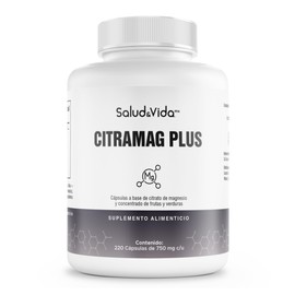 Citrato de Magnesio 220 Cápsulas
