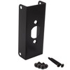 Door Reinforcer, 4-1/2 Inches, Fits 1-3/4" Thick Doors, Matte Black