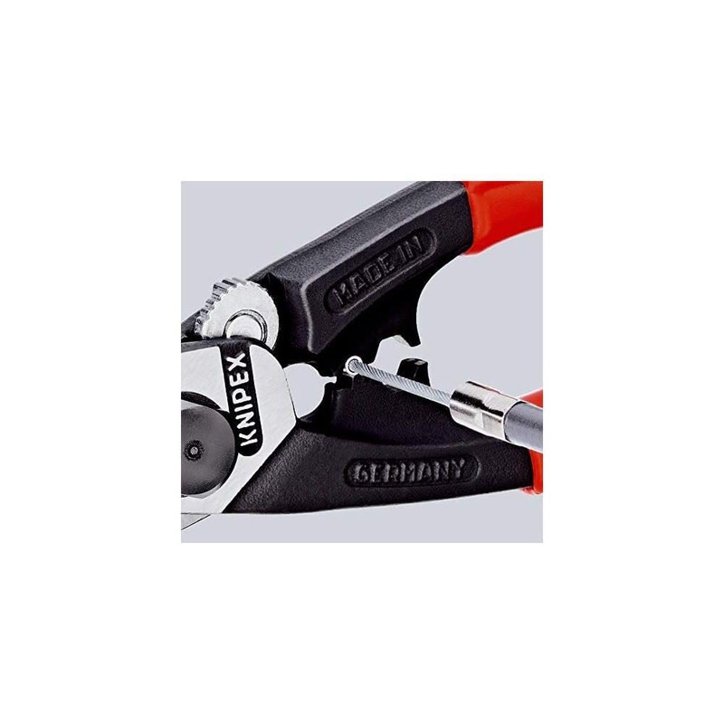 Wire Rope Cutter, Center Cut, 7-1/2 in