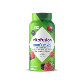 Vitafusion Men’s Multivitamin Gummies 220 Ct – Tasty Daily Support