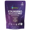 Wellthy Colágeno Hidrolizado Mix 450g Sabor frutos rojos. Reforzado con