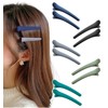 Herbeluemily Colorful Hair Clips, Bangs, Non-marking Dakar, Set of 10