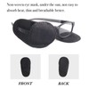 6 Blackout Eye Masks for Children and 1 Portable Blackout