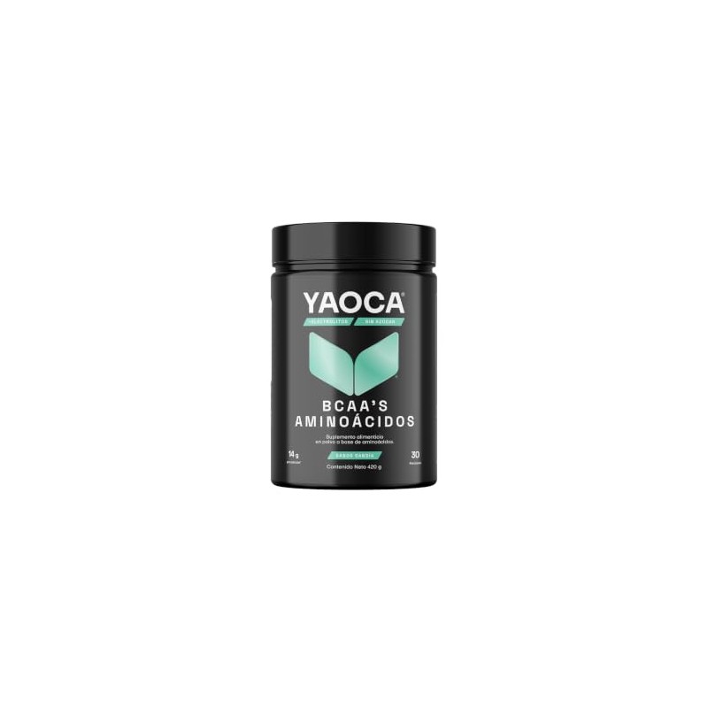 YAOCA, BCAA's en polvo 420g | Suplemento a base de
