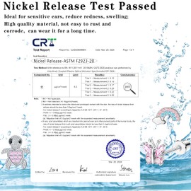 CASSIECA 8 Pairs Hypoallergenic Screw back Earrings for Girls Women 316L Stainless Steel CZ Pearl Heart Flower Turtle Butterfly Stud Earrings Jewelry Gift Women Girl