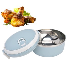 Lunch Box, Portable Lunch Box Lunch Box Container Thermal Insulation Lunch Box for Adults Stainless Steel Lunch Box for Men Women Food Containers for School Office