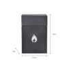 Garden Trading Firelighter Box Crafted in Powder Coated Steel |