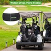 10L0L Golf Cart Bag Rack Assembly for EZGO TXT &