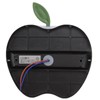 LED Wall Light Apple Shaped Waterproof 6W 3000K Aluminum and