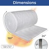 SIMOND STORE Ceramic Fiber Insulation Blanket - 1" Thick x