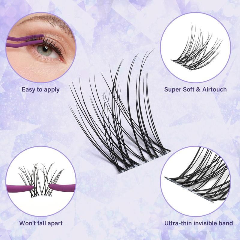 Flora Natural C Curl Kit - 120pcs 8-18mm Eyelash Cluster