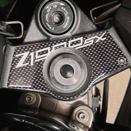 labelbike - 3D Resin Sticker Decoration and Protection of Motorcycle Fork Plate Compatible with Kawasaki Z 1000SX Z1000 SX