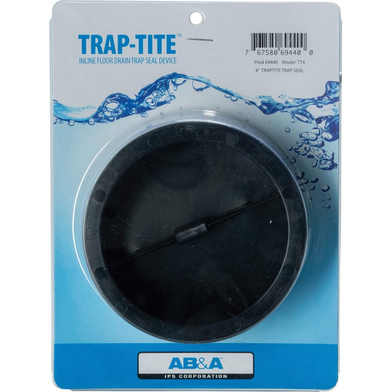 AB&A 69440 Trap-Tite 4" Floor Drain Trap Seal